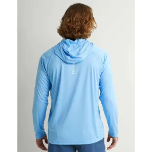 HUK PURSUIT HOODIE MAROLINA BLUE LS XXL