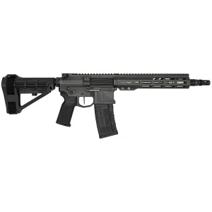 Blackout Dynamics Quantum DTL-X Helix, .223 Wylde, 11.5 Barrel, 1- 30rd Magazine, Slick Side , Grey, Pistol