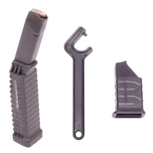 ATI SCHMEISSER S50 9MM 50 ROUND GLOCK STYLE MAGAZINE WITH WINDOW MLE
