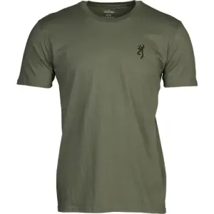 BROWNING SS T-SHIRT EMBLEM MILITARY GREEN XXLARGE