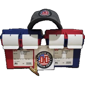 Hornady American Gunner 250th Anniversary 6.5 Creedmoor, 140gr BTHP, 500rd Case