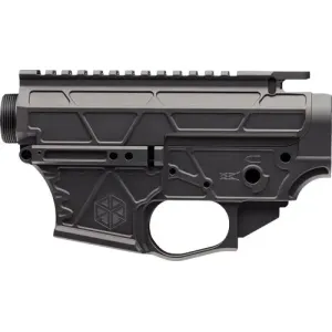 JL BILLET AR-15 5.56 SKELETOR LIGHT WEIGHT MATCHED SET BLACK