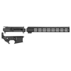 One Horse AR15 Builder Set - Forged Upper, Forged Lower & 15 M-LOK Free Float Handguard