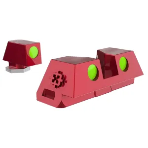 CROSS CRGSS-RD FIBER OPTIC STD HEIGHT GLK RED