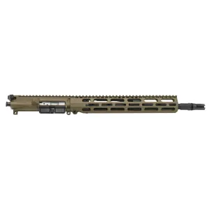 VKTR Industries VK-1 AR-15 13.7 P&W 5.56mm Complete Upper w/ VKTR 3-Prong Flash Hider, FDE