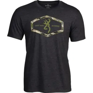 BROWNING SS T-SHIRT BROWNING HEXLOCK DARK GRAY XXLARGE