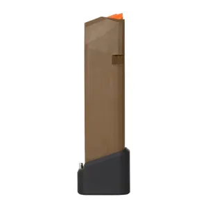 TARAN TI G17 COMPLETED FDE MAG +5/6 FLAT BLK BASE PAD