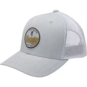 BROWNING CAP OBJECTIVE MESH SNAPBACK HEATHER GRAY OSFM*
