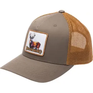 BROWNING CAP CHASE SNAPBACK DEER MAJOR BROWN OSFM*