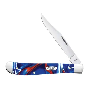 CASE 11229 PATRIOTIC KIRINITE SLIMLINE TRAPPER
