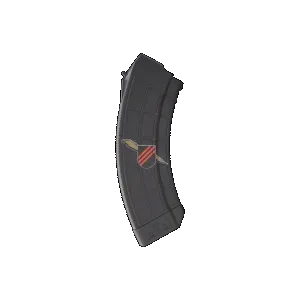 BSR47 Bulgarian AKM Pattern Rifle 7.62x39, Red Star Red/Gold Cerakote, 16.3 BRL, 30RD PMAG