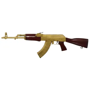 BSR47 Bulgarian AKM Pattern Rifle 7.62x39, Red Star Red/Gold Cerakote, 16.3 BRL, 30RD PMAG