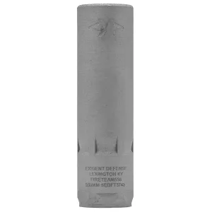 Exigent Defense FireTeam556, 5.56mm, Raw Finish, Suppressor