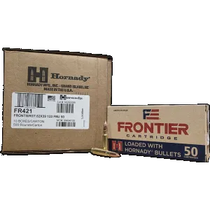 Hornady Frontier 7.62x39mm, 123gr FMJ, 500rd Case