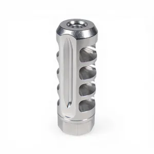 JP Enterprises MK V Competition Compensator 6.5mm 5/8-24 Integral Nut 5-Baffle Polished Stainless