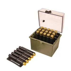 Safari Large Magnum 20rd Box - Clear/Olive