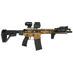 Mustang Armament Chesty, 5.56mm, 11.5 Barrel, 2- 30rd Magazines, Sig Sauer Romeo8T-AMR w/ 3x Magnifier, Pistol