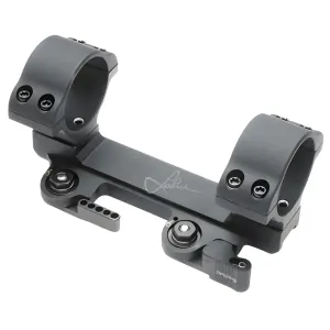 Larue Tactical LT913193034 In Line  Black 34mm Tube 0 MOA