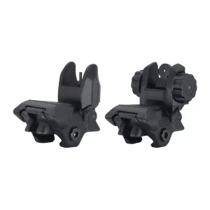 JE MACHINE TS-PS22B FLIP UP F/R SIGHT POLY
