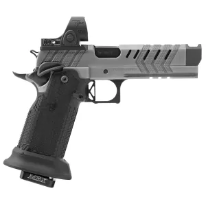 Phoenix Trinity B2 BattleHawk Armory Exclusive 9mm, 2- 5 Comped + Island Barrels, 2- 141mm Magazines, Trijicon Green SRO, Silver PVD Pistol