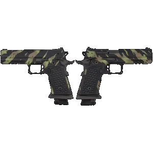 SIG SAUER P211-GT5 9MM PISTOL 5 TIGER STRIPE 2-21RD, 1-17RDRD MAGS