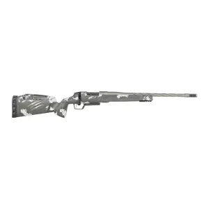 Fierce Firearms RIVSSX22CM18GP Twisted Rival XP 2.0 22 Creedmoor 3+1 18 Glacier Cerakote Spiral Fluted Threaded Barrel, Stainless Steel Drilled & Tapped Receiver, Arca Rail Forend, Phantom Camo Push
