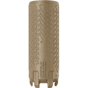 Irregular Design Group Hesychia 556UK 5.56 Hesion Bow Micro Flow Enhancer Inconel 718 Magpul FDE Suppressor