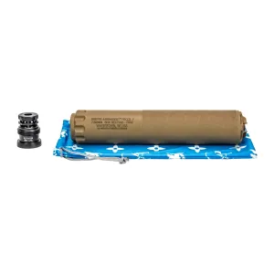 Griffin Armament GAREC7FDEAM-W 7 RECCE 7.62mm 1.50 Flat Dark Earth Stainless Steel