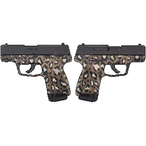 RUGER MAX-9 9MM PISTOL LEOPARD PRINT 3.2 OPTIC READY 1-12RD MAGS