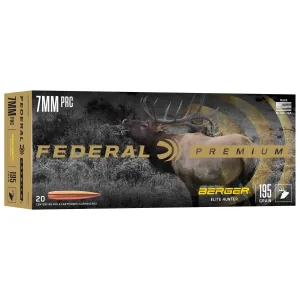 FED P7PRCBH1       7PRC    195 ELITE HNTR    20/10