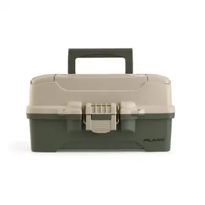 ONE-TRAY TACKLE BOX GREEN/TAN