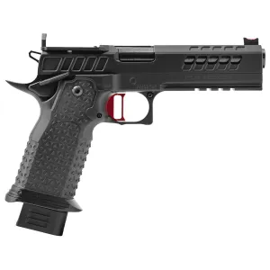 Atlas Gunworks Titan v3 Perfect Zero, 9mm, 5 Bull Barrel, 3 Magazines, RMR Ready, Red Trigger, Pistol