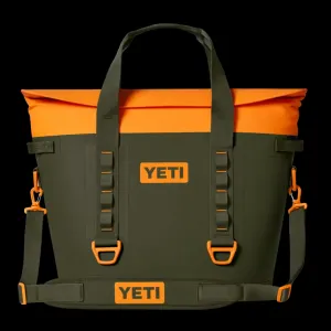 Yeti Coolers M30 Tote Soft Cooler, Olive/King Crab Orange