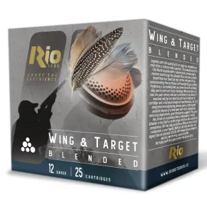 RIO WT2810075 WING&TARGT 12G 2 3/4 1   7.5   100/2
