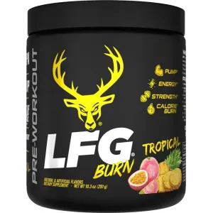 BUCKED UP PRE-WORKOUT LFG BURN TROPICAL 30 SERVINGS