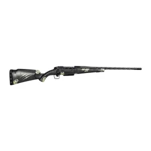 Fierce Firearms ROGSSX22CM22BF Twisted Rogue XP 22 Creedmoor 3+1 22 Black Cerakote Spiral Fluted Threaded Barrel, Stainless Steel Drilled & Tapped Receiver, Picatinny Rail Forend, LR Negative Comb Ca