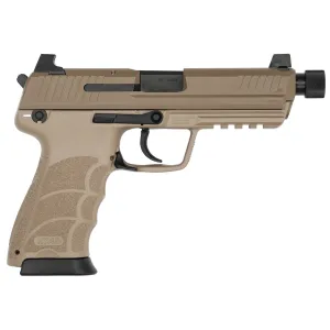 Heckler & Koch HK45 Tactical V1 45 ACP 10rd 5.2 Threaded Barrel, TruGlo Sights, Flat Dark Earth Pistol