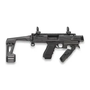 FAB FXKSCOUTSLAB ADV CON KIT W/BRACE GLK17/19 BLK