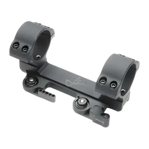 Larue Tactical LT913193030 In Line  Black 30mm Tube 0 MOA