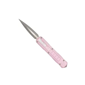 COBRATEC SMALL RAPTOR DAGGER 2.5 NON SERRATED PINK D2 STEEL