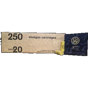 Norma Beretta 500th Year 20ga 2.75, 8-Shot 1oz, 250rd Case