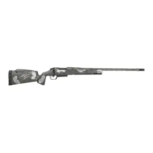 Fierce Firearms RIVSSN22CM22 Rival Twisted Rival XP 2.0 NRL Edition 22 Creedmoor 22 Black Cerakote Stainless Steel Spiral Fluted Barrel & Drilled & Tapped Receiver, Arca Rail Forend, Carbon Matrix Pu