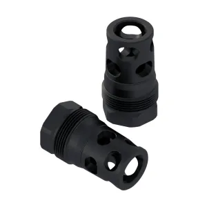 Comstock Armory Compact Muzzle Brake (5/8-24, 45 cal) Plan-B Suppressor Mount