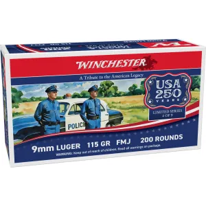 WIN USA 9MM 115GR FMJ 200/5 (1050)