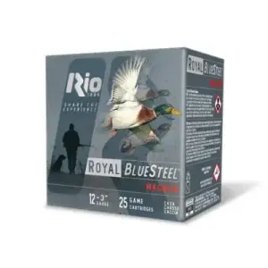 Rio Royal BlueSteel Magnum High Velocity 12Ga 3in 1 1/5oz #4 25 Rds