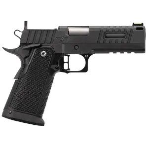 United Gunworks UG-1 Alpha 9mm 1-19 2-20rd Magazines 4.5 Ported Island Barrel Black PVD Silver Accents Pistol