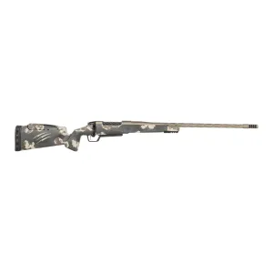 Fierce Firearms RIVSSX22CM22BDS Twisted Rival XP 2.0 22 Creedmoor 3+1 22 Smoked Bronze Cerakote Spiral Fluted Threaded Barrel, Stainless Steel Drilled & Tapped Receiver, Arca Rail Forend, Desert Shad