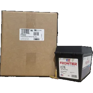 Hornady Frontier .223rem, 55gr FMJ, 600rd Case