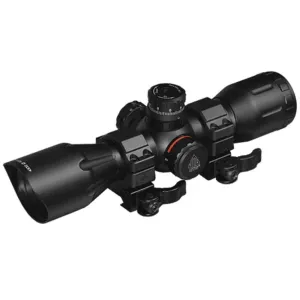 UTG CROSSBOW SCOPE 4X32 1 PRO 5-STEP RGB RETICLE QD RINGS
