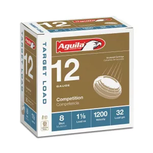 AGUILLA TARGET HEAVY 12GA 2.75 1-1/8OZ #8 25/10